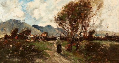 Homeward Bound (زيت على قماش) بواسطة وليام الفريد جيبسون