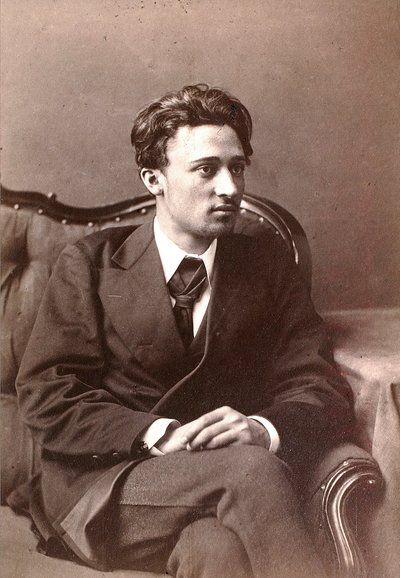 Vsevolod Garshin ، الكاتب الروسي ، أواخر سبعينيات القرن التاسع عشر بواسطة وليام أندرييفيتش كاريك