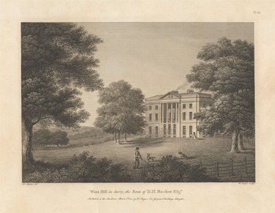 ويست هيل في ساري ، مقر D.H Rucker Esqr. بواسطة وليام انجوس