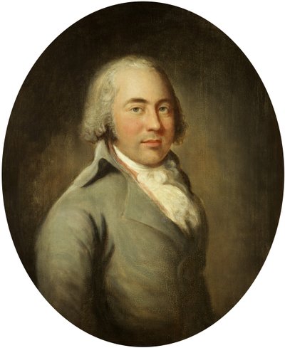 Portrait of John Robert Lucas (oil on canvas) بواسطة وليام ارمفيلد هوبداي
