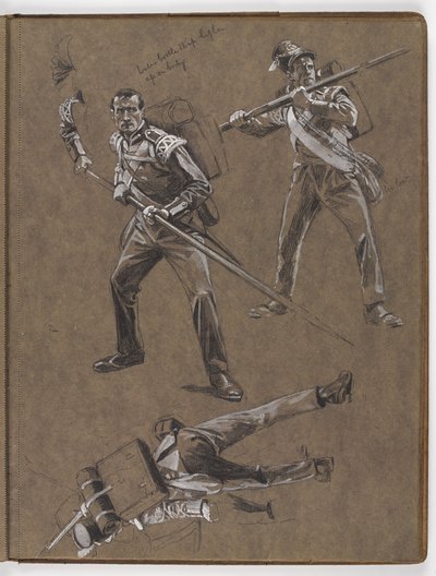 دراسات في الرسم الزيتي ، العلم: البحيرة ، 16 مايو 1811؟ بواسطة صوف ويليام بارنز