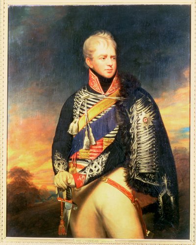 صورة شخصية لإرنست ، دوق كمبرلاند وملك هانوفر (1771-1851) (زيت على قماش) بواسطة وليام بيتشي