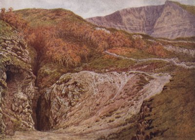 Odin Mine و Mam Tor ، بالقرب من Castleton (لون ليثو) بواسطة وليام بيسكومب جاردنر