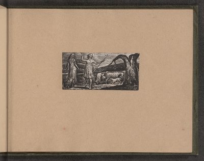 كولينت يغادر في حزن ، 1821. بواسطة وليام بليك