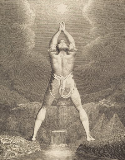 تسميد مصر 1791. بواسطة وليام بليك