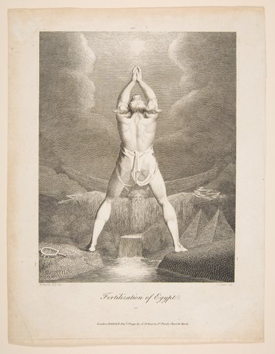 إخصاب مصر إيراسموس داروين ، الحديقة النباتية ، 1791. بواسطة وليام بليك