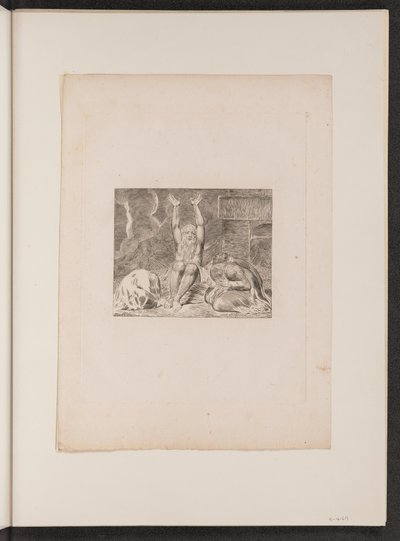 يأس أيوب 1825. بواسطة وليام بليك