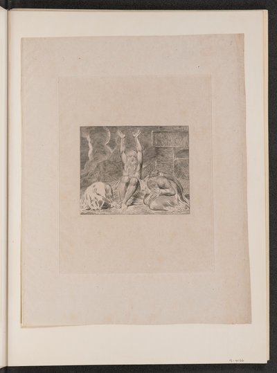 يأس أيوب 1825. بواسطة وليام بليك