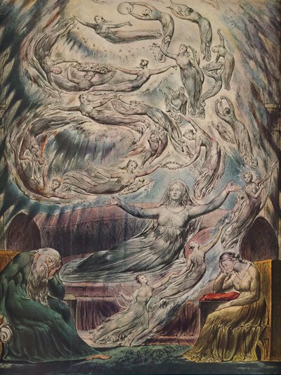 حلم الملكة كاثرينز ، c1825 بواسطة وليام بليك