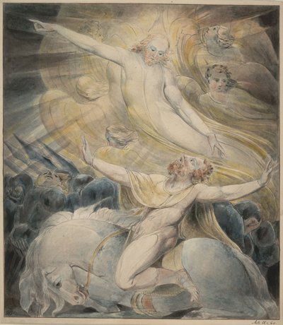 تحويل شاول ، c.1800 بواسطة وليام بليك