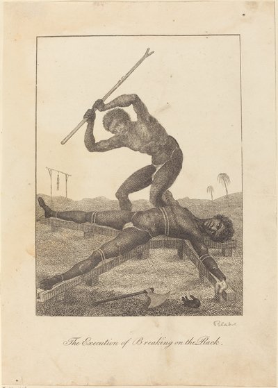 تنفيذ كسر على الرف 1793. بواسطة وليام بليك
