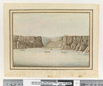 مقابل. ص. 299- "جيمس فالي سانت هيلانة 1792" ، 1802 (ألوان مائية) بواسطة وليام برادلي