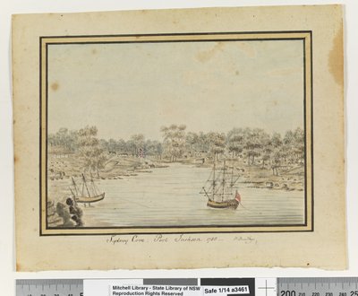 مقابل. ص. 84. `` سيدني كوف ، بورت جاكسون. 1788 