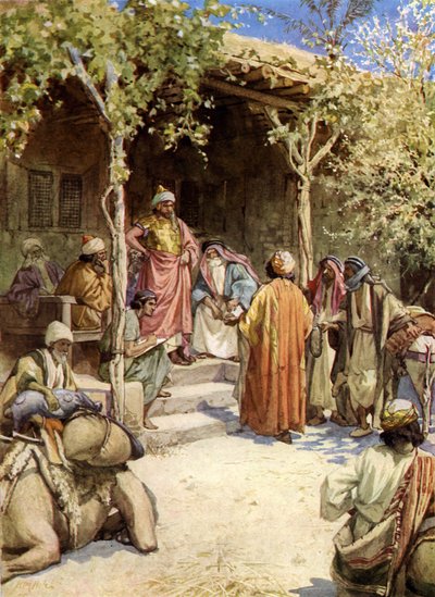 معاهدة يشوع مع رجال جبعون ـ الكتاب المقدس بواسطة ويليام براسي هول