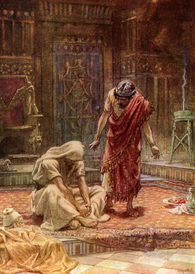 حزن الملك داود - الكتاب المقدس بواسطة ويليام براسي هول