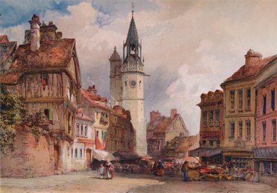 Evreux ، c1855 بواسطة وليام كالو