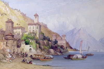 جرافيدونا ، بحيرة كومو ، 1895 بواسطة وليام كالو