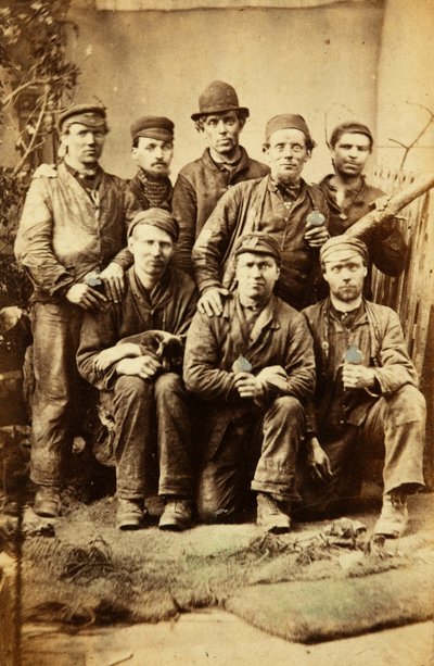 عمال من Tredegar Iron Works ، ويلز بواسطة وليام كلايتون