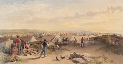 معسكر الفرقة الرابعة 15 يوليو 1855؟ بواسطة وليام كريميا سيمبسون