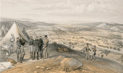 معسكر الفرسان ، 9 يوليو 1855 بواسطة وليام كريميا سيمبسون
