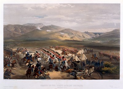 مسؤول اللواء الثقيل في معركة بالاكلافا ، 1854 بواسطة وليام كريميا سيمبسون