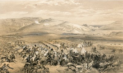 المسؤول عن لواء الفرسان الثقيل ، 25 أكتوبر 1854 بواسطة وليام كريميا سيمبسون