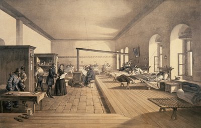 واحد من عنابر المستشفى في سكوتاري ، 1856 بواسطة وليام كريميا سيمبسون