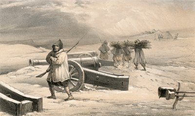 الحارس الزواف قبل سيباستوبول بواسطة وليام كريميا سيمبسون