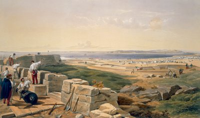 مضيق ينيكال ، لوحة من "مقعد الحرب في الشرق" ، حانة. بقلم Paul und Dominic Colnaghi und Co. ، 1856 بواسطة وليام كريميا سيمبسون