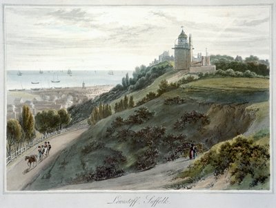 "Lowestoft، Suffolk" ، ١٨١٤-١٨٢٥ بواسطة وليام دانييل