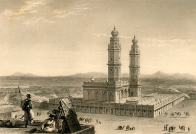 مسجد في كويمباتور ، 1835. بواسطة وليام دانييل