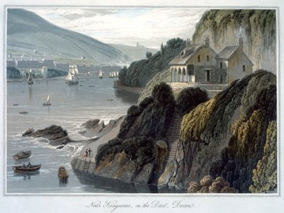 "بالقرب من Kingswear ، على دارت ، ديفون" ، ١٨٢٥ بواسطة وليام دانييل