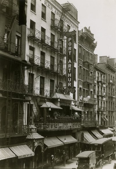 مطعم بورت آرثر ، 7 شارع موت ، مدينة نيويورك ، 1919 بواسطة وليام ديفيس هاسلر
