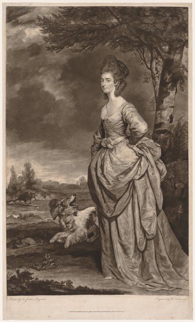 السيدة ماثيو إليس ، 1780. بواسطة وليام ديكنسون