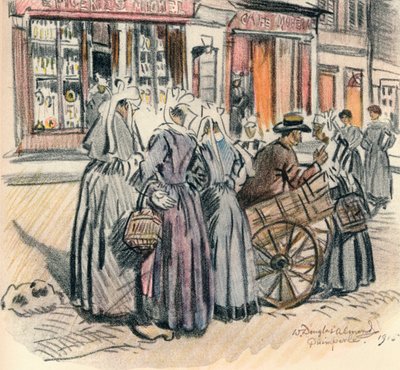 شارع القيل والقال ، كيمبرل ، 1915 بواسطة وليام دوجلاس اللوز