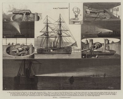 HMS Temeraire بواسطة وليام إدوارد أتكينز