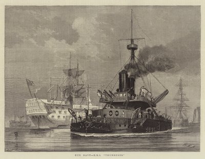 سلاحنا البحري ، HMS Thunderer بواسطة وليام إدوارد أتكينز
