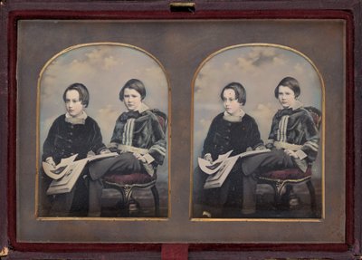 صورة لولدين ، 1850. بواسطة وليام إدوارد كيلبورن