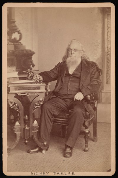 صورة شخصية لسيدني بريز 1800-1878 ، قبل عام 1878. بواسطة وليام إيموري بومان