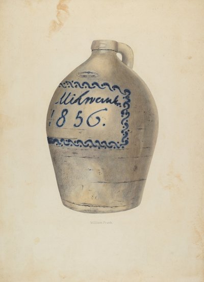 إبريق ، ج. 1937. بواسطة وليام فرانك