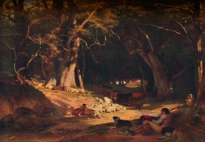 تراجع منتصف اليوم ، c1845 بواسطة وليام فريدريك ويرينجتون