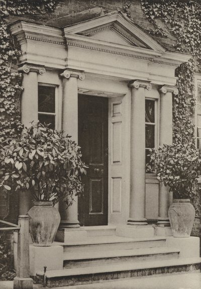 المدخل ، East Pallant ، Chichester (صورة b / w) بواسطة وليام جالسوورثي ديفي