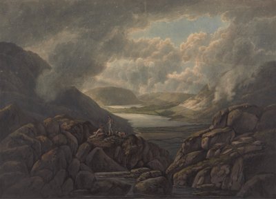 منظر لبحيرات Buttermere و Crummock Water بواسطة وليام جرين