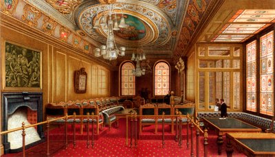 قاعة المحكمة Aldermens ، Guildhall ، مدينة لندن ، 1886. بواسطة وليام جريجز