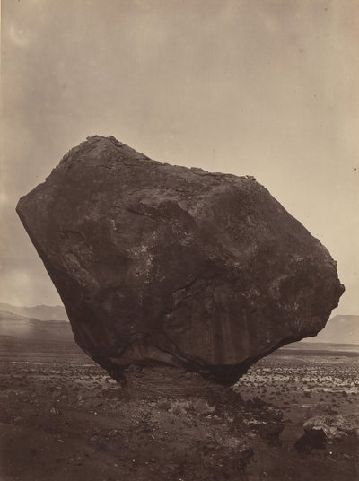 صخرة جاثمة ، روكر كريك ، أريزونا ، 1872. بواسطة ويليام اتش بيل
