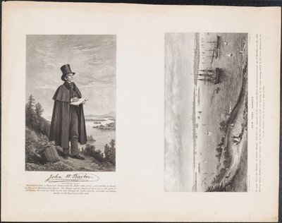 أ. جون دبليو باربر ؛ ميناء نيويورك ، حوالي 1849 (نقش) بواسطة وليام هـ دوجال
