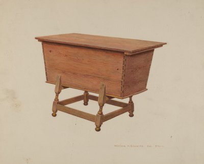 صندوق العجين ، c. 1939. بواسطة وليام إدواردز