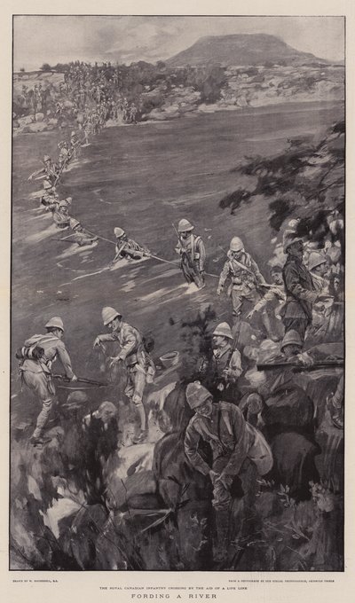 تسجيل نهر بواسطة William Hatherell