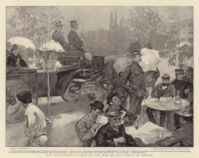 التأثير المؤسف للحرب على الناس في أثينا بواسطة William Hatherell