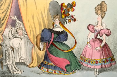 الصباح ، الظهر ، الليل ، نشرها توماس ماكلين ، لندن (النقش الملون) (انظر أيضًا 188367) بواسطة وليام هيث